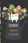 Internet Password Logbook: Pretty Cat Cover, the Personal Internet Address, Keep Track of Usernames, Passwords, Web Addresses 6 X 9 By Kaley Stallworth Cover Image