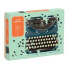Vintage Typewriter 750 Piece Shaped Puzzle By Galison, Phat Dog Vintage (Photographs by) Cover Image