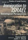 Immigration to Israel: Sociological Perspectives Studies of Israeli Society Cover Image