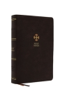 Nrsv, Catholic Bible, Journal Edition, Leathersoft, Brown, Comfort Print: Holy Bible By Catholic Bible Press Cover Image