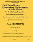 Final Exam Review: Elementary Mathematics Cover Image