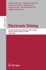 Electronic Voting: 5th International Joint Conference, E-Vote-Id 2020, Bregenz, Austria, October 6-9, 2020, Proceedings Cover Image