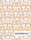 Sketchbook: Millions of Corgi Dog Behinds Fun Framed Drawing Paper Notebook By Sparks Sketches Cover Image