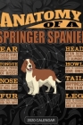 Anatomy Of A Springer Spaniel: Springer Spaniel 2020 Calendar - Customized Gift For Springer Spaniel Dog Owner By Maria Name Planners Cover Image
