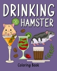 Drinking Hamster Coloring Book Cover Image