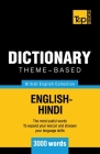 Theme-based dictionary British English-Hindi - 3000 words By Andrey Taranov Cover Image