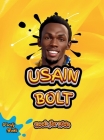 Usain Bolt Book for Kids: The biography of the fastest man on earth for young athletes, colored pages. Cover Image