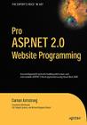 Pro ASP.NET 2.0 Website Programming (Expert's Voice in .NET) By Damon Armstrong Cover Image