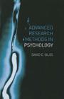 Advanced Research Methods in Psychology By David Giles Cover Image