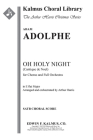 O Holy Night (Cantique de Noel - Original Key): Choral Score Cover Image