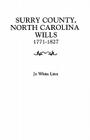 Surry County, North Carolina Wills, 1771-1827 Cover Image