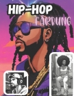 Hip-Hop-Färbung: Hip-Hop-Musikthema Urban Street Art Coloring Cover Image