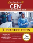 CEN Study Guide 2024-2025: 4 Practice Tests and Certified Emergency Nurse Review Book [6th Edition] By Lydia Morrison Cover Image