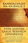 Rannsachadh Na Gaidhlig 5: Fifth Scottish Gaelic Research Conference Cover Image