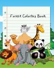 Forest Coloring Book: For Children Ages 4-8 By Phoebe Orange Cover Image