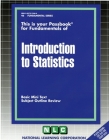 INTRODUCTION TO STATISTICS: Passbooks Study Guide (Fundamental Series) By National Learning Corporation Cover Image