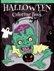 Halloween Coloring Book: 48 Unique Designs, Jack-O-Lanterns, Pumpkins, Haunted Houses, Ghosts, Cats, Vampire, and Much More! An Awesome Hallowe Cover Image
