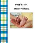 Baby's First Memory Book: Baby's First Memory Book; Baby Boy Plaid Cover Image