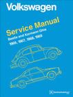 Volkswagen Beetle and Karmann Ghia Service Manual, Type 1: 1966, 1967, 1968, 1969 Cover Image