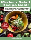 Modern Salad Recipe Book Cover Image