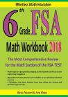 6th Grade FSA Math Workbook 2018: The Most Comprehensive Review for the Math Section of the FSA TEST Cover Image