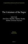 The Literature of the Jewish People in the Period of the Second Temple and the Talmud, Volume 3 the Literature of the Sages: First Part: Oral Tora, Ha (Compendia Rerum Iudaicarum Ad Novum Testamentum #2) By Shmuel Safrai Cover Image