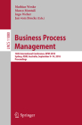 Business Process Management: 16th International Conference, BPM 2018, Sydney, Nsw, Australia, September 9-14, 2018, Proceedings Cover Image