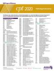 CPT 2020 Express Reference Coding Card: Pathology/Laboratory By American Medical Association Cover Image