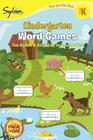 Kindergarten Word Games (Sylvan Fun on the Run Series) (Sylvan Fun on the Run Series, Language Arts) Cover Image