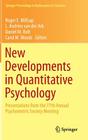 New Developments in Quantitative Psychology: Presentations from the 77th Annual Psychometric Society Meeting (Springer Proceedings in Mathematics & Statistics #66) Cover Image