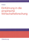 Einführung in die empirische Wirtschaftsforschung By Olaf Hübler Cover Image