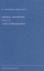 Greek Archives, Cults, and Topography (Archaia Hellas #2) Cover Image