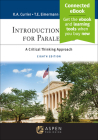 Introduction to Law for Paralegals: A Critical Thinking Approach [Connected Ebook] (Aspen Paralegal) Cover Image