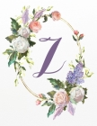 Z: White Pink Floral 3-Year Monthly Calendar 2020-2022 Cover Image