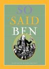 So Said Ben By Michael McCurdy Cover Image