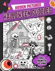 Halloween Puzzles Hidden Pictures: 300+ objects to find can you find the hidden heart, egg, hat, slice of pie? By Hidess Occult Cover Image