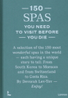 150 Spas You Need to Visit Before You Die By Devorah Lev-Tov Cover Image