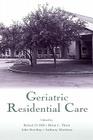 Geriatric Residential Care Cover Image