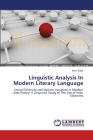 Linguistic Analysis In Modern Literary Language Cover Image