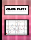 Graph Paper Composition Notebook: 200 Pages - 4x4 Quad Ruled Graphing Grid Paper - Math and Science Notebooks - Pink Cover Image
