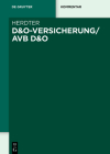 D&o-Versicherung/Avb D&o (de Gruyter Kommentar) Cover Image