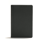 CSB Giant Print Center-Column Reference Bible, Black LeatherTouch Cover Image
