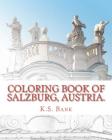 Coloring Book of Salzburg, Austria. Cover Image