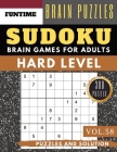 Sudoku Hard: 300 SUDOKU hard to extreme difficulty with answers Brain Puzzles Books for Expert and Activities Book for adults (hard By Jenna Olsson Cover Image