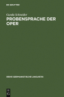 Probensprache der Oper (Reihe Germanistische Linguistik #47) Cover Image