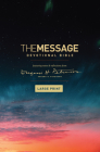 The Message Devotional Bible, Large Print (Hardcover): Featuring Notes and Reflections from Eugene H. Peterson Cover Image