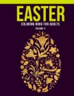 Easter Coloring Book For Adults (Volume-2): Adult Coloring Book with Stress Relieving Easter Coloring Book Designs for Relaxation Cover Image