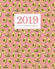 Wochenplaner 2019: 19 X 23 CM: Avocados Auf Rosa 6477 By Papeterie Bleu Cover Image