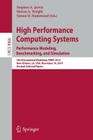 High Performance Computing Systems. Performance Modeling, Benchmarking, and Simulation: 5th International Workshop, Pmbs 2014, New Orleans, La, Usa, N Cover Image