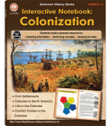 Interactive Notebook: Colonization Resource Book, Grades 5 - 8 Cover Image